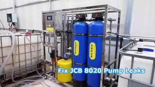 JCB 8020 Hydraulische pompafdichtingsset Nachi PVD 0B 20P Reparatie
